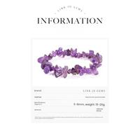 YONGHONGKEJI Irregular Crystal Bracelets Crystal Chip Gemstones Bangles 7 Chakra Natural Stone Healing Bracelets for Women Men Energy Quartz Chakra Wristbands Jewelry Gifts Colorful Fluorite