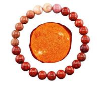 YONGHONGKEJI Planet Bracelet Solar System Universe Galaxy Natural Stone Beaded Bracelets for Women Stretch Cuff Bangle Eight Planets Guardian Star Wristbands for Men Astronomy Gifts Sun