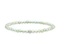 YONGHONGKEJI Silver Bracelet for Women Crystal Bracelet Natural Gemstones Healing Stretch Beaded Bangles Boho Jewellery with Greeting Card Grape Agate (Stone Of Safety) with Card