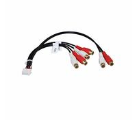 YONGJIANGXIA 14Pin RCA Harness Compatible with Kenwood 6 RCA Audio Audio Input Output