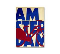 YONGKUIQMK Nordic Simple City Landscape Poster London New York Paris Rome Mid Century Wall Art Decor Canvas Painting Gifts Home Decor(A,30X40CM NO FRAME)