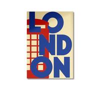 YONGKUIQMK Nordic Simple City Landscape Poster London New York Paris Rome Mid Century Wall Art Decor Canvas Painting Gifts Home Decor(E,40x60cm NO FRAME)