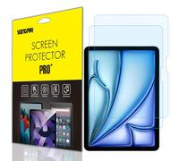 YongMai 2 Pack - Blue Light Blocking Screen Protector Compatible with iPad Air 11 Inch 2026/2025/2024 M4/M3/M2 (8th/7th/6th Gen), Anti-Blue Light Anti-Glare Anti-Fingerprint Bubble Free