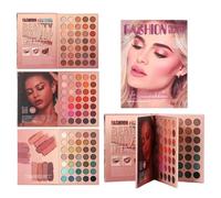 Yongmcxhhj Makeup Palettes - 105 Colours Foldable Long-Lasting Waterproof Beauty Products - Blush and Highlighter Palette - For Artists Mature Women Wedding Prom Office Party Everyday Life