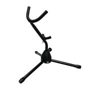Yongmcxhhj Saxophone Stand - Portable Saxophone Tripod Foldable Stable Hold Adjustable Holder for Orchestra Studio Home Band School Jazz Band