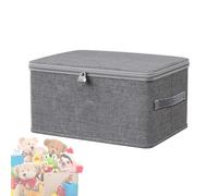 Yongmcxhhj Storage Bin With Lockable Lid Fabric Storage Box With Combination Lock Fabric S-torage Boxes With Lids Against Water And Dust -e Box With Handle For Clothes Bedding Toys