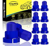 YONGMING T3 Blue Neo Led Wedge Bulbs 12V Climate Heater Control Ignition Lights Instrument Panel Guage Cluster Dashboard Interior Lamps,10 Packs