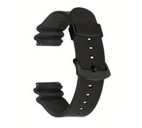 YONGNAGUI NASUNJIA 20mm 22mm Watch Band Compatible with No. 5 SKX007 SKX009 SRP777J1 Prospex Waterproof Diving Silicone Bracelet Sports Strap Metal Ring(Black-Metal-BK,20mm,No Logo)