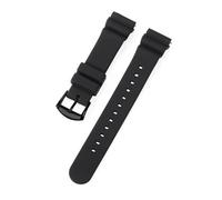 YONGNAGUI NASUNJIA 20mm 22mm Watch Band Compatible with No. 5 SKX007 SKX009 SRP777J1 Prospex Waterproof Diving Silicone Bracelet Sports Strap Metal Ring(Black-Rubber-BK,22mm,No Logo)