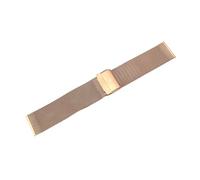 YONGNAGUI NASUNJIA Watch Band Stainless Steel Wristband Replacement Strap Width 10mm 12mm 14mm 16mm 18mm 20mm 22mm 24mm with Tool Pin(Rose Gold,16mm)