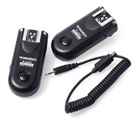 Yongnuo RF-603 N II - 2 Wireless Trigger Kit for Nikon Cameras (2.4 GHz, 120 m, AAA), Black