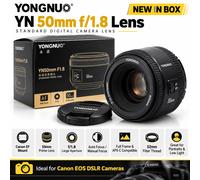Yongnuo YN 50mm f/1.8 Autofocus Prime Lens Canon EF DSLR Full Frame APS-C