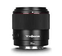 YONGNUO YN35mm F2S DF DSM Auto Focus Wide Angle Prime Lens for Sony, F2 Large Aperture Full Frame APS-C for Sony E Mount Camera Black