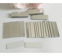 YongPan 5/8 x 2 Inch Silver Mosaic Real Mirror Glass Tiles, Rectangle Mirror Mosaic Tiles 60PCS