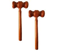 YongXiangPeng Judge Gavels Wooden Gavels,Mini wooden mallet Toys for Judge Lawyer Auction and Cosplay Performance Prop(2 Pcs)