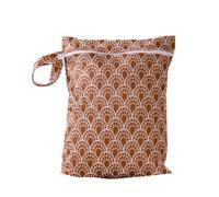YongXinMY Cute Floral Print Wet Bag Waterproof - Washable Reusable Wet Dry Bag with Zipper Multi-Functional Organizer for Travel Beach Pool Gym Swimsuit Toiletries Clothes (#6)