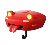 YongXinMY Retro Car Key Holder Wall Mount - Vintage Automotive Headlight Design LED Keys Rack with Auto On/Off Light ABS Single Hook Organizer for Home Entryway Hallway Office (#4)