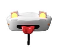 YongXinMY Retro Car Key Holder Wall Mount - Vintage Automotive Headlight Design LED Keys Rack with Auto On/Off Light ABS Single Hook Organizer for Home Entryway Hallway Office (#5)