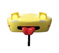 YongXinMY Retro Car Key Holder Wall Mount - Vintage Automotive Headlight Design LED Keys Rack with Auto On/Off Light ABS Single Hook Organizer for Home Entryway Hallway Office (#6)