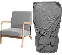 YongXinMY Stretch Arm Chair Covers - Mid-Century Modern Upholstered Protector Wooden Armchair Slipcover Elastic Furniture Protector for Living Room Hotel Reading Chair Single Sofa (#12)