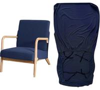 YongXinMY Stretch Arm Chair Covers - Mid-Century Modern Upholstered Protector Wooden Armchair Slipcover Elastic Furniture Protector for Living Room Hotel Reading Chair Single Sofa (#1)