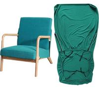 YongXinMY Stretch Arm Chair Covers - Mid-Century Modern Upholstered Protector Wooden Armchair Slipcover Elastic Furniture Protector for Living Room Hotel Reading Chair Single Sofa (#6)
