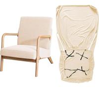 YongXinMY Stretch Arm Chair Covers - Mid-Century Modern Upholstered Protector Wooden Armchair Slipcover Elastic Furniture Protector for Living Room Hotel Reading Chair Single Sofa (#10)
