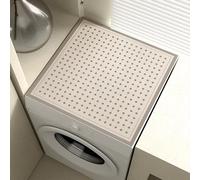 YongXinMY Washing Machine Dust Cover Pad - Modern Diatomite Dust-Proof Mat Non-Slip Waterproof Protector for Washer Dryer Fridge Microwave Bedside Table Laundry Room Kitchen Decor (#7,40x60cm)