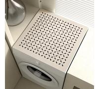 YongXinMY Washing Machine Dust Cover Pad - Modern Diatomite Dust-Proof Mat Non-Slip Waterproof Protector for Washer Dryer Fridge Microwave Bedside Table Laundry Room Kitchen Decor (#5,50x50cm)