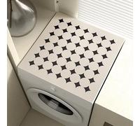 YongXinMY Washing Machine Dust Cover Pad - Modern Diatomite Dust-Proof Mat Non-Slip Waterproof Protector for Washer Dryer Fridge Microwave Bedside Table Laundry Room Kitchen Decor (#4,40x60cm)