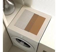 YongXinMY Washing Machine Dust Cover Pad - Modern Diatomite Dust-Proof Mat Non-Slip Waterproof Protector for Washer Dryer Fridge Microwave Bedside Table Laundry Room Kitchen Decor (#14,65x90cm)