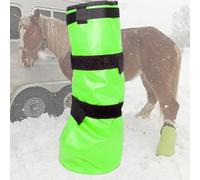 YONGZHAO Horse Soaking Boot Equine Hoof Soaking Poultice Bag Draft Hooves Wrapped Easy Soaker Sack Care Icing Bucket Treating Bag with EVA Pad