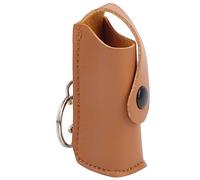 YONGZURA Billiard Cue Tip Repair Tool | PU Leather Storage Case with Key Chain | Portable Needle Bag for Pool Cue Maintenance/Association Accessories | Lightweight & Sturdy