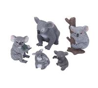 YONGZURA Koala Figure Cute Lifelike Baby Toy Desk Home Decor