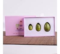 Yoni Egg Jade Eggs for Kegel Exercise Massage Wand Yoni Eggs Gift Boxes Set Natural St Crystal Drill Helu Jade Egg Ball Kegel Exercise,3 Pcs Set