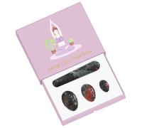 Yoni Egg Massage Stick Jade Eggs Women Kegel Exerciser Jade Massager Muscles Tightening Ball Crystal Kegel Eggs-Undrilled G with Box