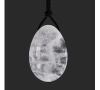 Yoni Egg Women Kegel Ball Natural Crystal Eggs,Drilled-Large