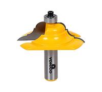 Yonico 13133 2-1/2-Inch Diameter French Baroque Table Edge Router Bit 1/2-Inch Shank