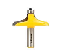 Yonico 13142 - Table Edge Router Bit, Thumbnail & Bead - Diameter: 2-1/2", Cutting Depth: 1" - 1/2" Shank