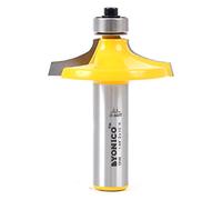 Yonico 13149 5/8-Inch Thumbnail Table Edge Thumbnail Router Bit 1/2-Inch Shank