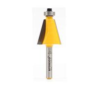 Yonico 13912q 15 Degree Bevel Edge Forming Router Bit 1/4-Inch Shank