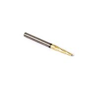 Yonico 37413-SC 1/8-Inch 3D Carving ZrN Coated CNC Router Bit 1/4-Inch Shank