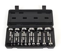 Yonico 41160S 16 Pc. Steel Forstner Drill Bit Set 3/8-Inch Shank