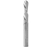 YONICO Carbide Ball Nose End Mill CNC Router Bits 2 Flute Spiral 1/4-Inch Dia. Downcut 1/4-Inch Shank 32215-SC