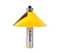 YONICO Chamfer Router Bits Edge Forming 45 Degree 1/2-Inch Shank 13917