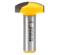 YONICO Horizontal Crown Router Bit 1-1/8-Inch Radius 1/2-Inch Shank 16174
