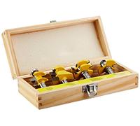 Yonico Tongue and Groove Router Bits Set 4 Bit Flooring 1/2-Inch Shank 15423