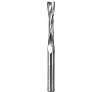 Yonico Upcut Router Bits Spiral 2 Flute Solid Carbide CNC Slow Helix End Mill 1/4-Inch Dia 1/4-Inch Shank 35217-SC