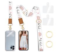 Yonlevres Phone Lanyard Crossbody Strap Wrist Neck Adjustable Women Be Kind