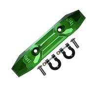 YONMFRDS Rc Bumper Models For Traxxas For E-Revo 2.0 86086-4 4X4 For Vxl 5335X 1/10 Metal Rear Bumper With Tow Hook Upgrade Accessories Replace(Green)